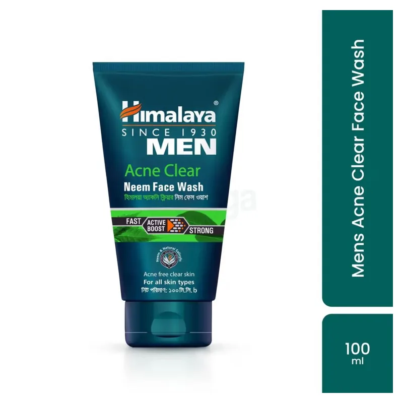 Himalaya Men Acne Clear Neem Face Wash